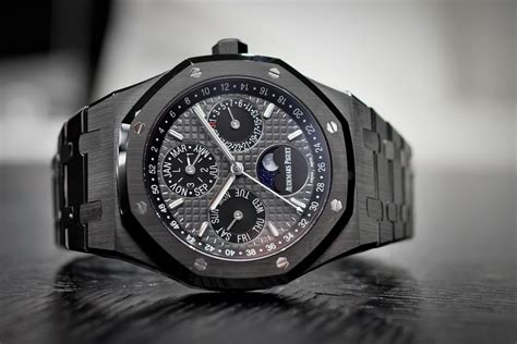 audemars piguet black ceramic royal oak perpetual calendar